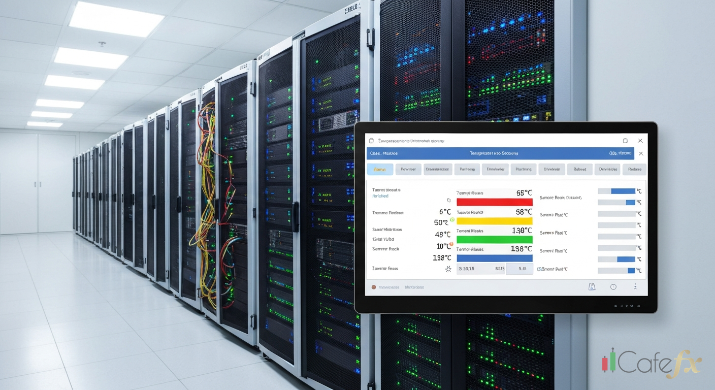 Temperature Monitoring ห้อง Server: วิธีตรวจสอบอุณหภูมิแบบ Real-Time