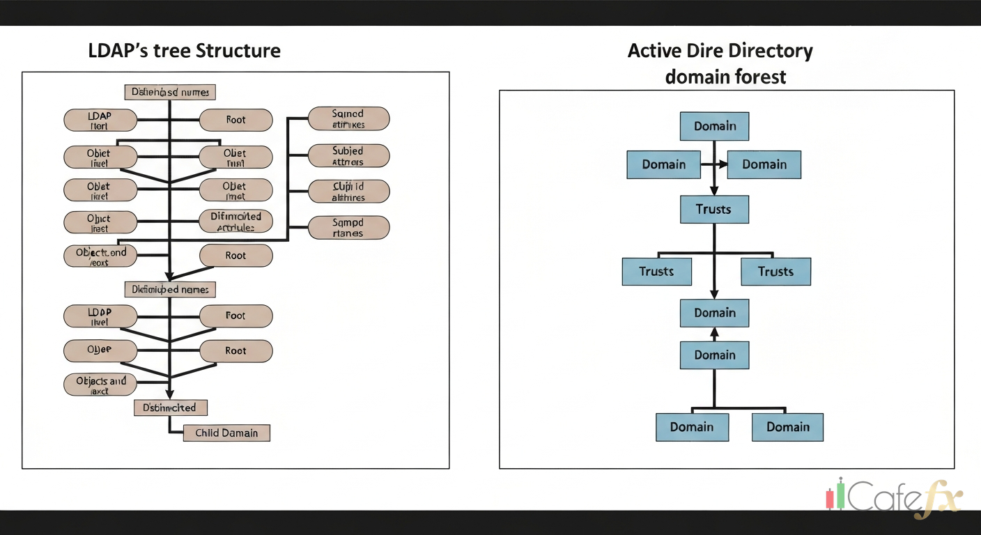LDAP vs Active Directory: เปรียบเทียบระบบ Directory Service