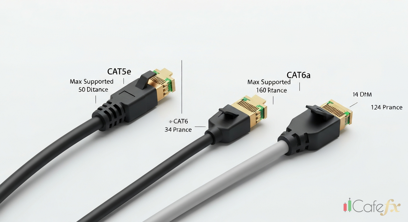 Cat5e vs Cat6 vs Cat6a: เลือกสาย LAN แบบไหนดีสำหรับองค์กร 2026