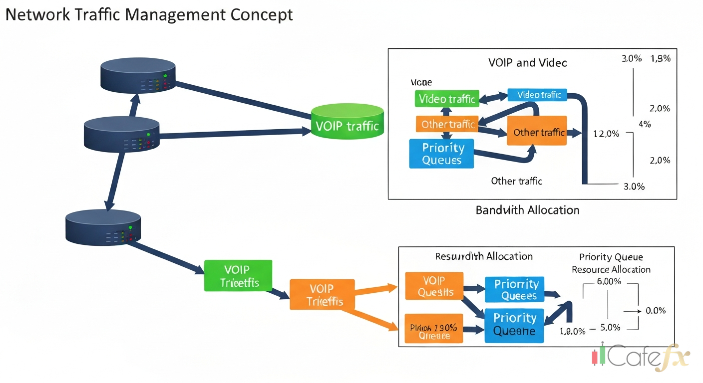 QoS (Quality of Service): จัดลำดับ Traffic เครือข่ายให้มีประสิทธิภาพ