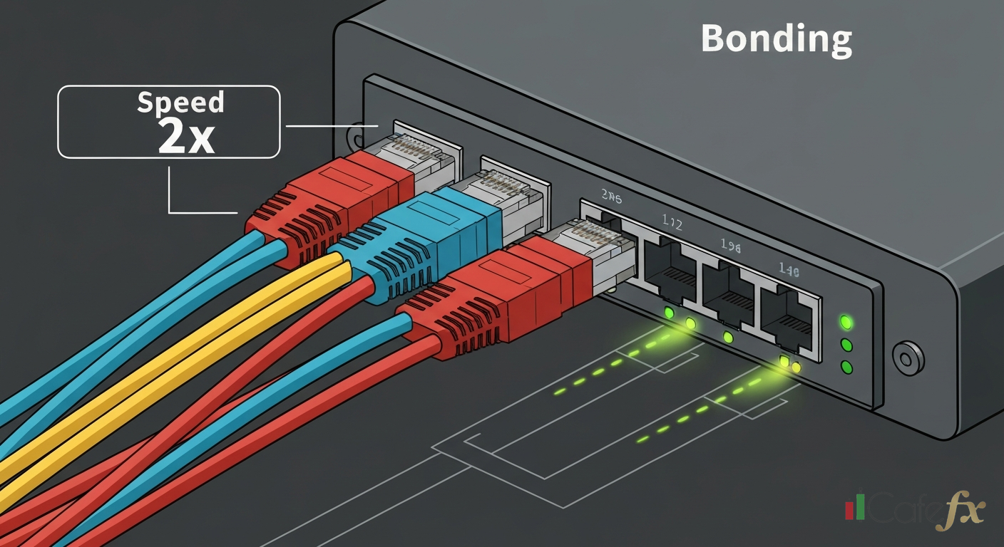 Link Aggregation (LACP) คืออะไร: รวมพอร์ต LAN ให้เร็วขึ้นหลายเท่า