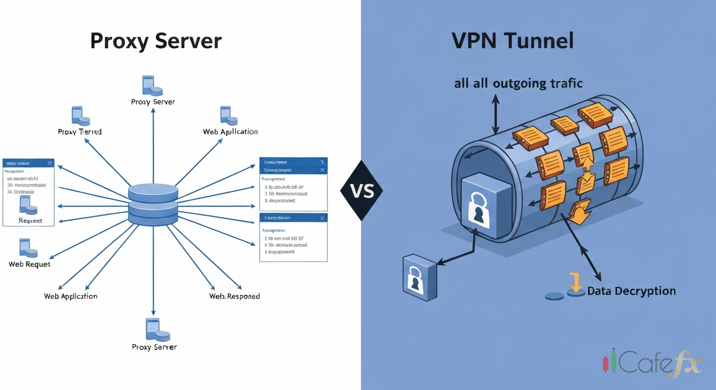 Proxy Server vs VPN: ต่างกันอย่างไร เลือกใช้แบบไหนดีสำหรับองค์กร