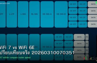 WiFi 7 vs WiFi 6E เปรียบเทียบจริง 20260310070351