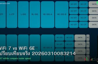 WiFi 7 vs WiFi 6E เปรียบเทียบจริง 20260310083214
