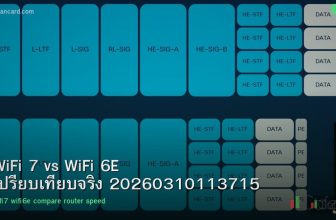 WiFi 7 vs WiFi 6E เปรียบเทียบจริง 20260310113715