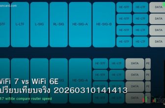 WiFi 7 vs WiFi 6E เปรียบเทียบจริง 20260310141413