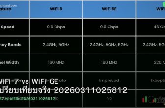 WiFi 7 vs WiFi 6E เปรียบเทียบจริง 20260311025812