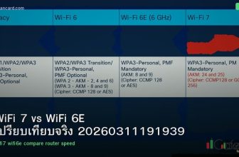 WiFi 7 vs WiFi 6E เปรียบเทียบจริง 20260311191939