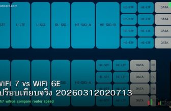 WiFi 7 vs WiFi 6E เปรียบเทียบจริง 20260312020713