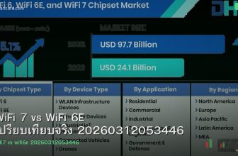 WiFi 7 vs WiFi 6E เปรียบเทียบจริง 20260312053446