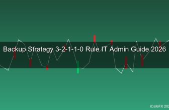 Backup Strategy 3-2-1-1-0 Rule สำหรับ IT Admin 2026