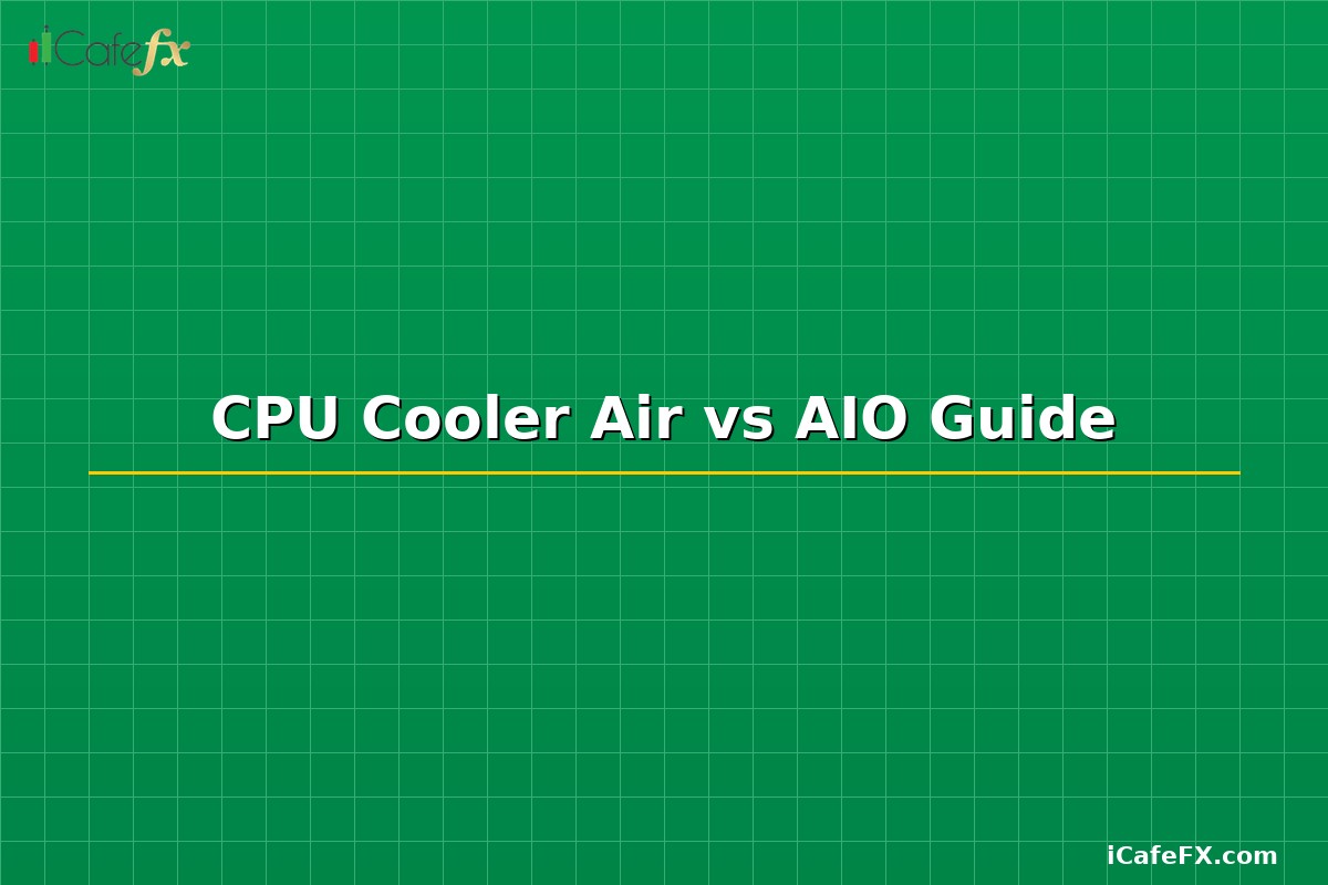 CPU Cooler Air vs AIO Guide
