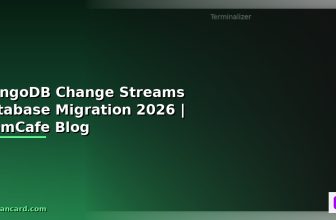 MongoDB Change Streams Interview Preparation — คู่มือฉบับสมบูรณ์ 2026 | SiamCafe Blog