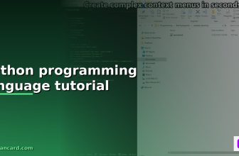 basic python programming tutorial