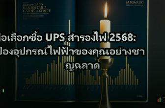 คู่มือเลือกซื้อ UPS สำรองไฟ 2568: ปกป้องอุปกรณ์ไฟฟ้าของคุณอย่างชาญฉลาด