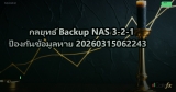 กลยุทธ์ Backup NAS 3-2-1 ป้องกันข้อมูลหาย 20260315062243