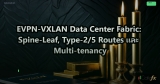 EVPN-VXLAN Data Center Fabric: Spine-Leaf, Type-2/5 Routes และ Multi-tenancy