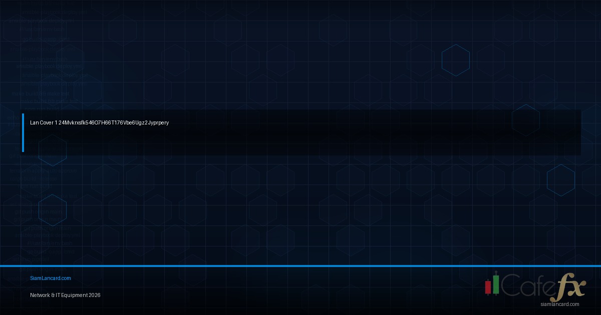สาย LAN Cat6 vs Cat6A vs Cat7 เลือกแบบไหนดี