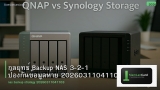 กลยุทธ์ Backup NAS 3-2-1 ป้องกันข้อมูลหาย 20260311041103