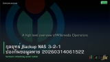 กลยุทธ์ Backup NAS 3-2-1 ป้องกันข้อมูลหาย 20260314061522