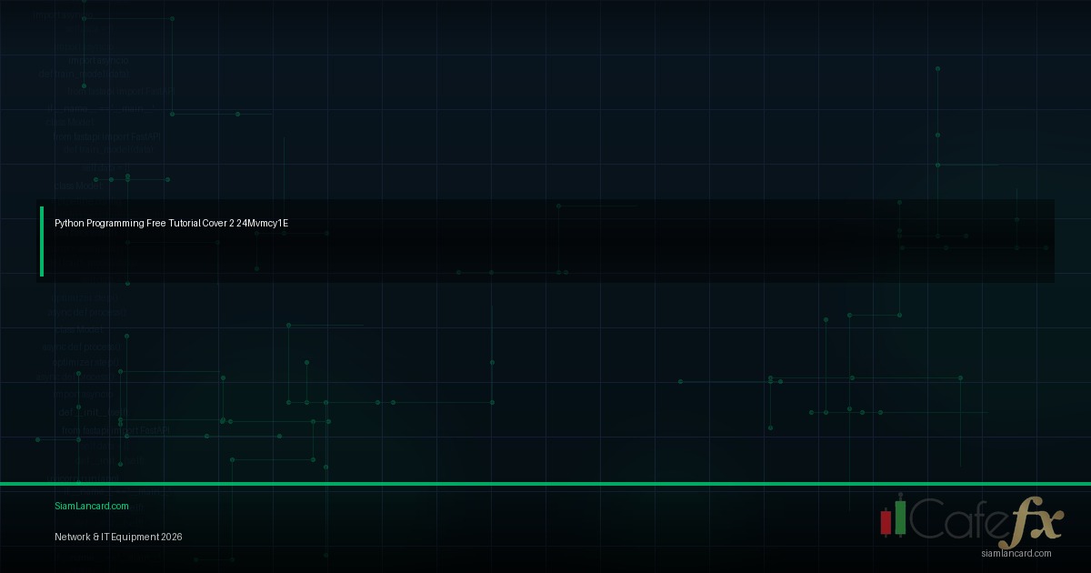 Network Automation with Python: ใช้ Python จัดการเครือข่ายอัตโนมัติ