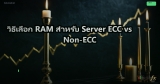 วิธีเลือก RAM สำหรับ Server ECC vs Non-ECC