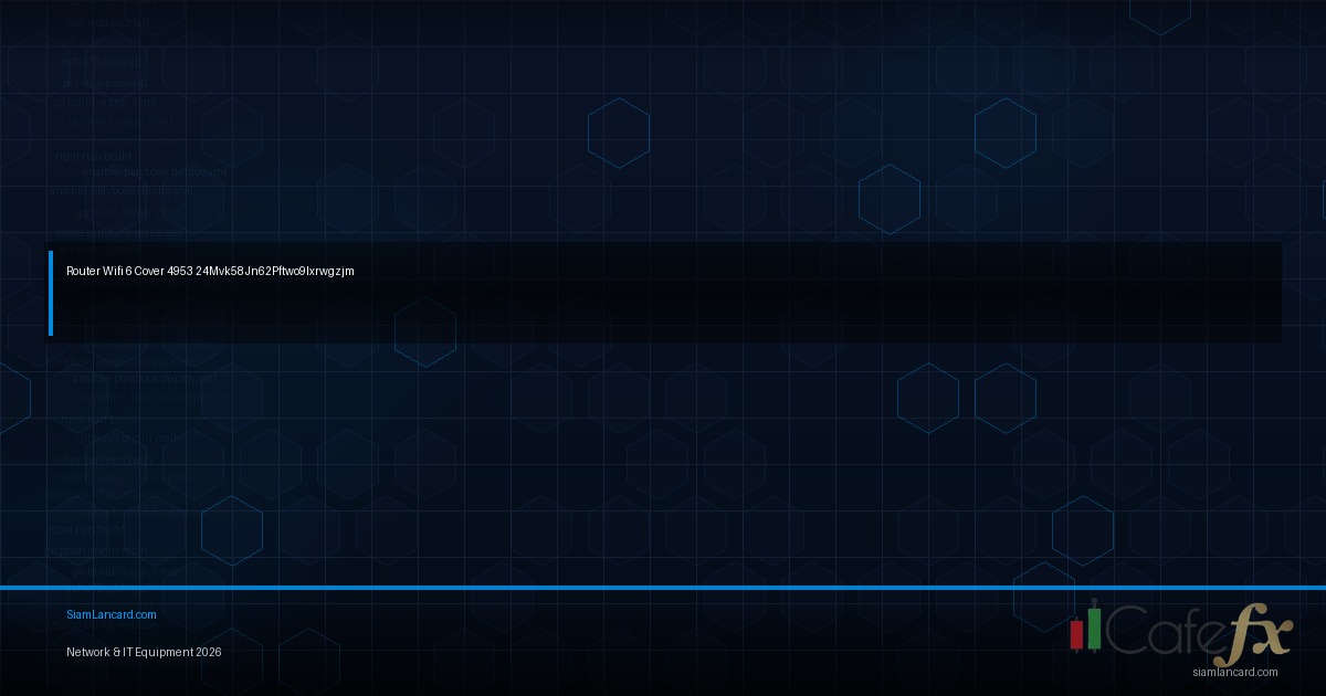 WiFi 7 vs WiFi 6E เปรียบเทียบจริง 20260317234743