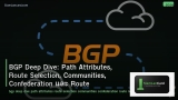 BGP Deep Dive: Path Attributes, Route Selection, Communities, Confederation และ Route Reflector