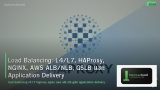 Load Balancing: L4/L7, HAProxy, NGINX, AWS ALB/NLB, GSLB และ Application Delivery