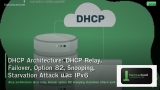 DHCP Architecture: DHCP Relay, Failover, Option 82, Snooping, Starvation Attack และ IPv6 DHCPv6