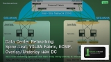 Data Center Networking: Spine-Leaf, VXLAN Fabric, ECMP, Overlay/Underlay และ DC Interconnect