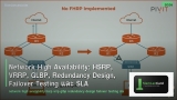 Network High Availability: HSRP, VRRP, GLBP, Redundancy Design, Failover Testing และ SLA Guarantee
