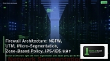 Firewall Architecture: NGFW, UTM, Micro-Segmentation, Zone-Based Policy, IPS/IDS และ Firewall Design